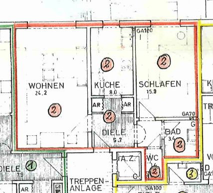 Predaj bytu 2-izbový 59 m², Elbinger Straße, Nürnberg, Bavorsko Predaj bytu 2-izbový 59 m², Elbinger Straße, Nürnberg, Bavorsko