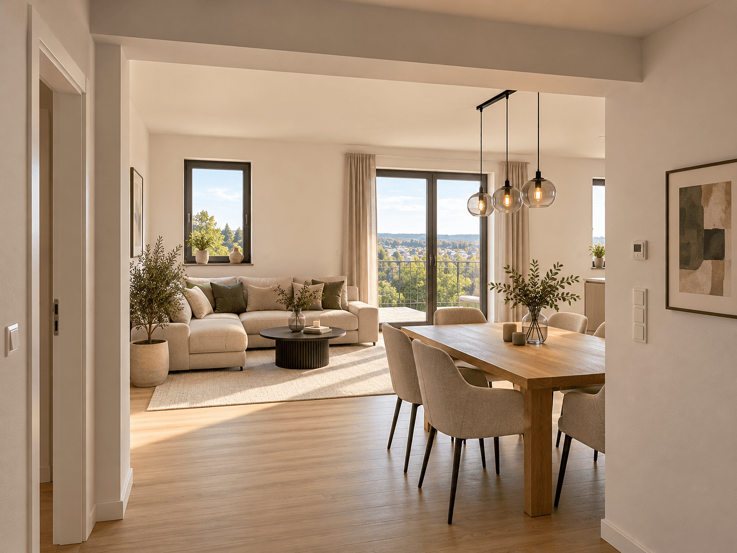Prenájom bytu 4-izbový 106 m², Rotenberg 54b, Marburg, Hesensko Prenájom bytu 4-izbový 106 m², Rotenberg 54b, Marburg, Hesensko