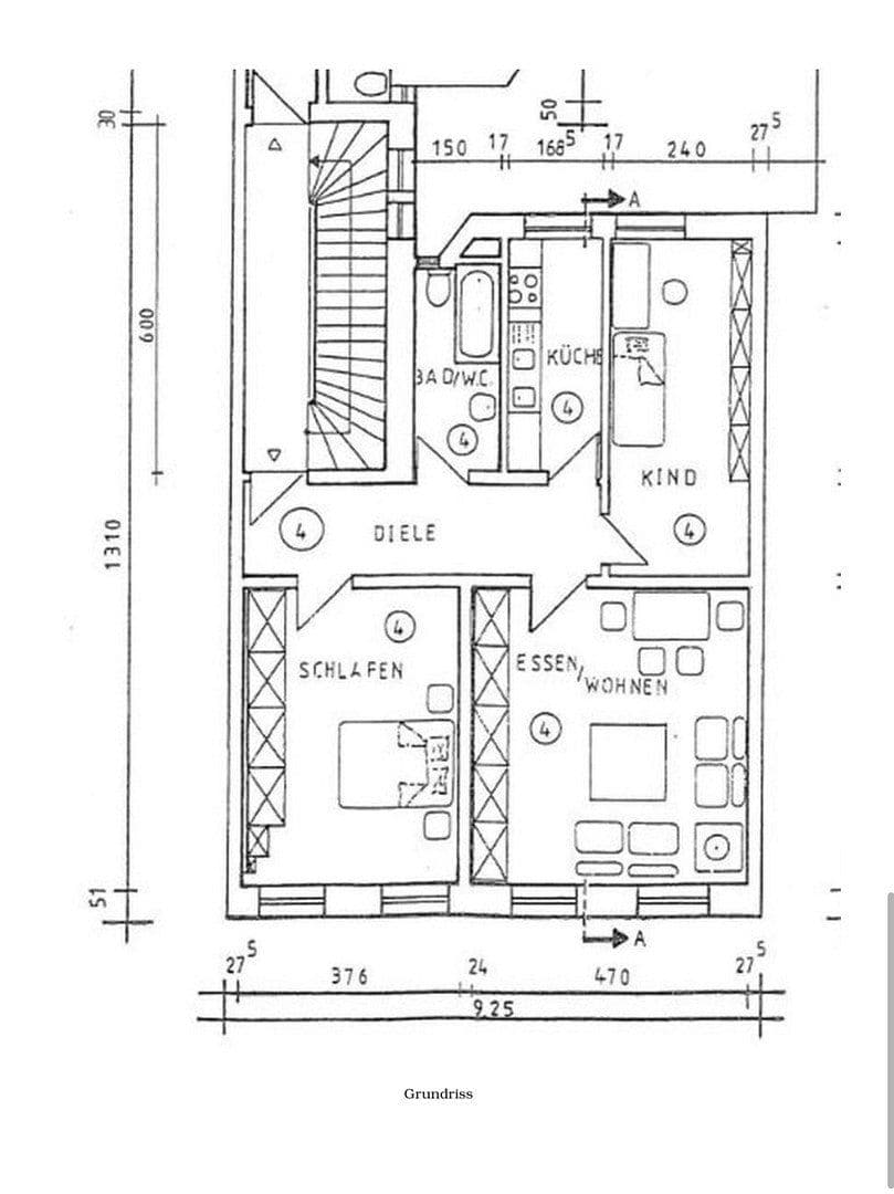 Prenájom bytu 3-izbový 78 m², Mannheim, Bádensko-Wurttembersko Prenájom bytu 3-izbový 78 m², Mannheim, Bádensko-Wurttembersko