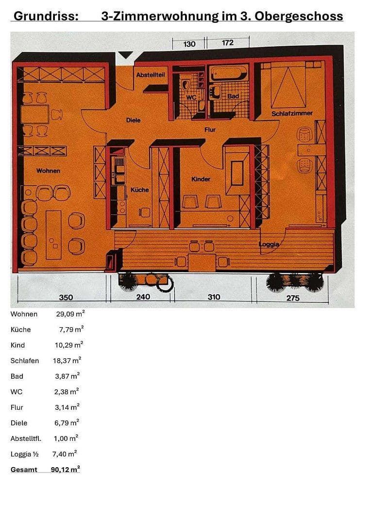 Predaj bytu 3-izbový 91 m², Frankfurt am Main, Hesensko Predaj bytu 3-izbový 91 m², Frankfurt am Main, Hesensko