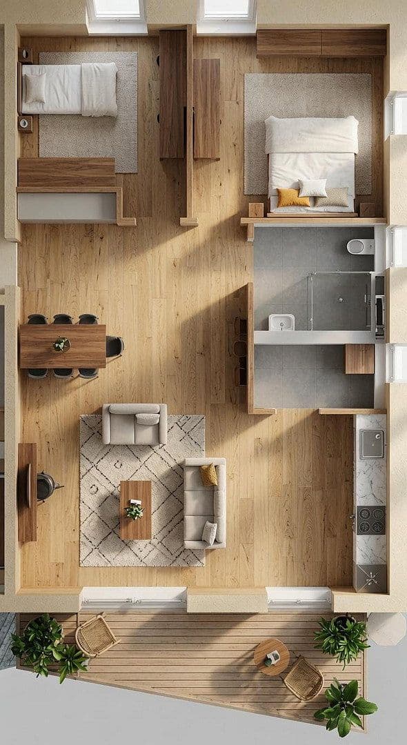 Prenájom bytu 3-izbový 90 m², Nordrach, Bádensko-Wurttembersko Prenájom bytu 3-izbový 90 m², Nordrach, Bádensko-Wurttembersko