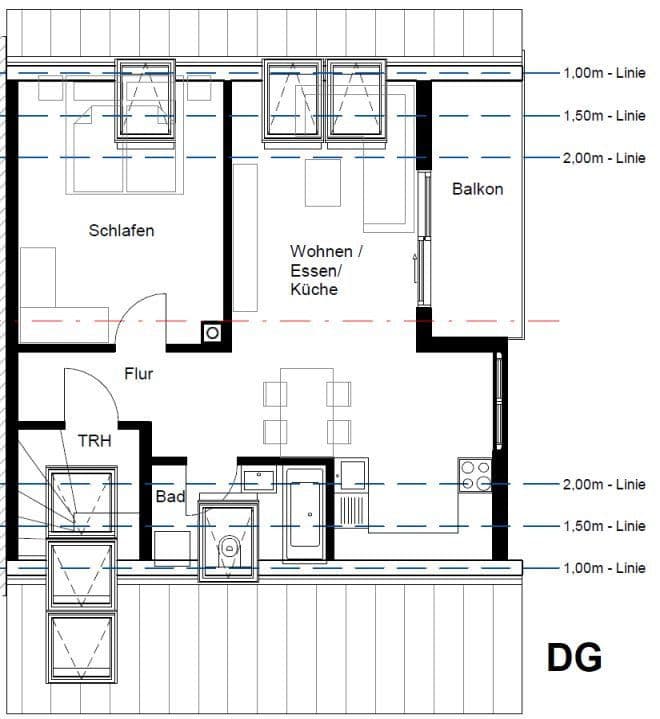 Prenájom bytu 2-izbový 50 m², Blaubeuren, Bádensko-Wurttembersko Prenájom bytu 2-izbový 50 m², Blaubeuren, Bádensko-Wurttembersko