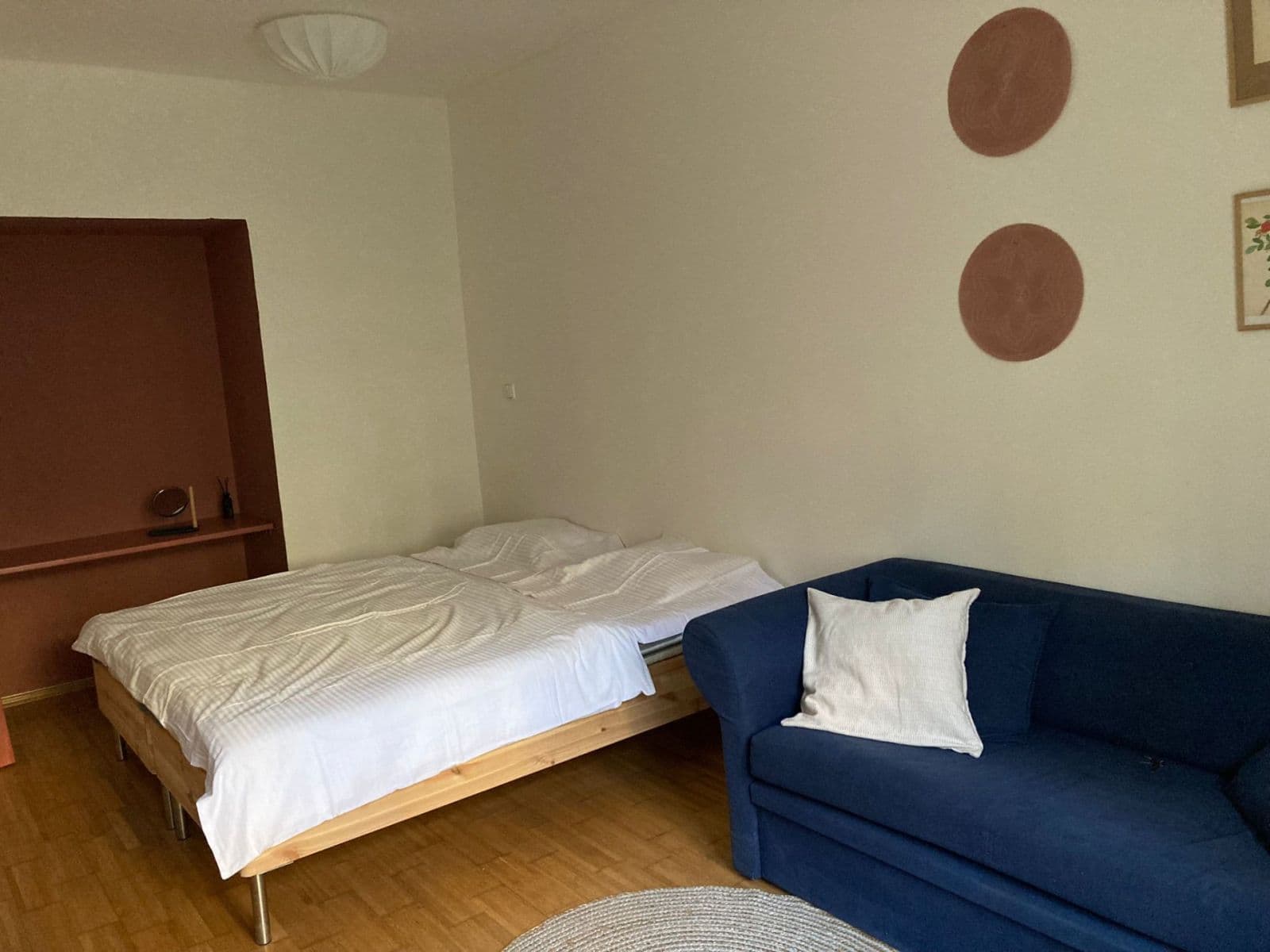 Prenájom bytu 1-izbový 34 m², Na Hutích, Praha, Praha Prenájom bytu 1-izbový 34 m², Na Hutích, Praha, Praha