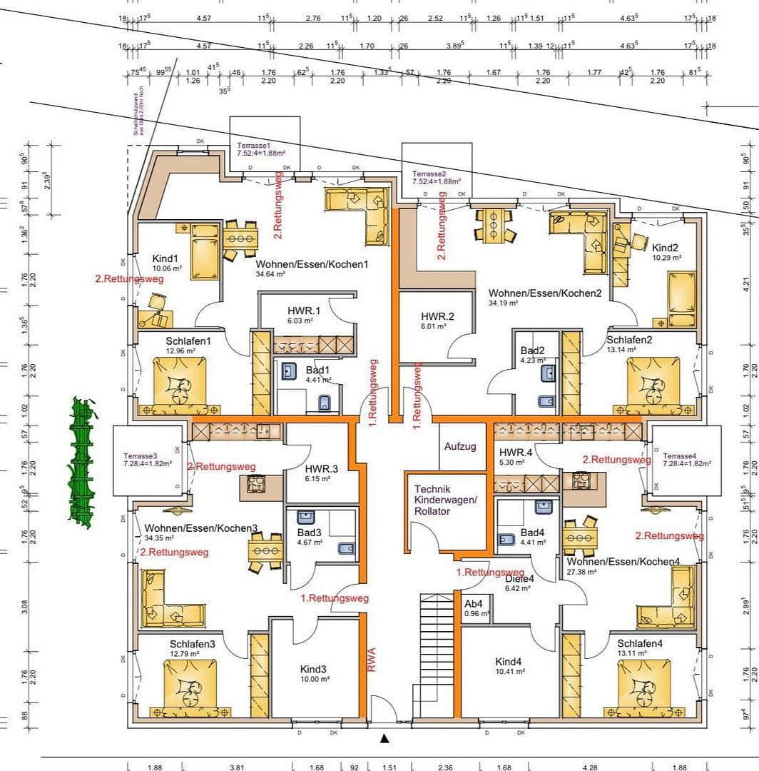 Prenájom bytu 3-izbový 70 m², Mindener Straße 443, Osnabrück, Dolné Sasko Prenájom bytu 3-izbový 70 m², Mindener Straße 443, Osnabrück, Dolné Sasko