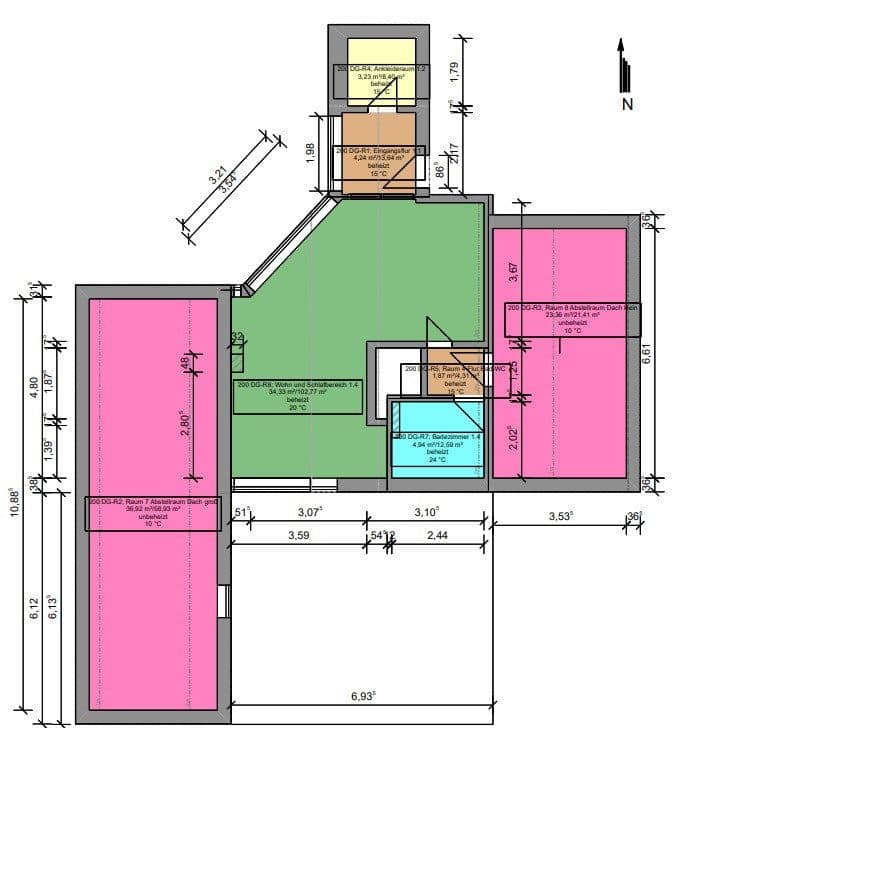 Prenájom bytu 1-izbový 68 m², Münster, Severné Porýnie - Westfálsko Prenájom bytu 1-izbový 68 m², Münster, Severné Porýnie - Westfálsko