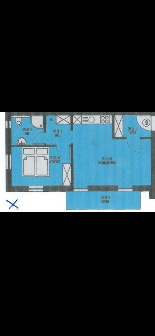 Prenájom bytu 2-izbový 46 m², Osterhofen, Bavorsko Prenájom bytu 2-izbový 46 m², Osterhofen, Bavorsko