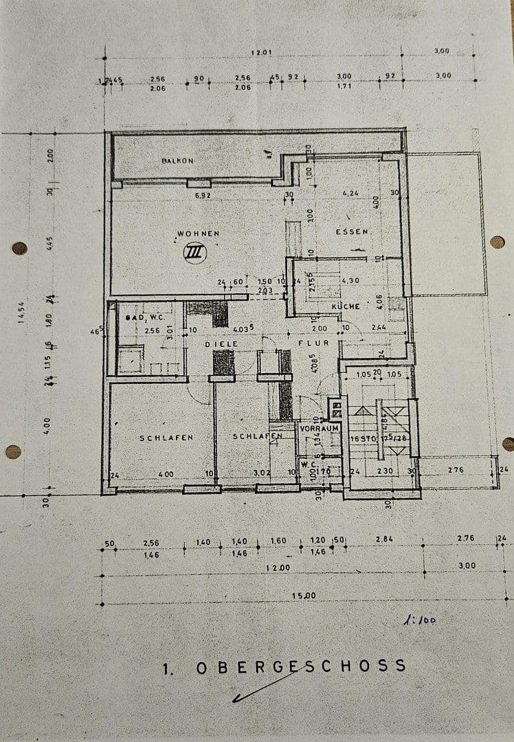 Predaj bytu 4-izbový 121 m², Steinhübel 23 1OG, Saarbrücken, Sársko Predaj bytu 4-izbový 121 m², Steinhübel 23 1OG, Saarbrücken, Sársko