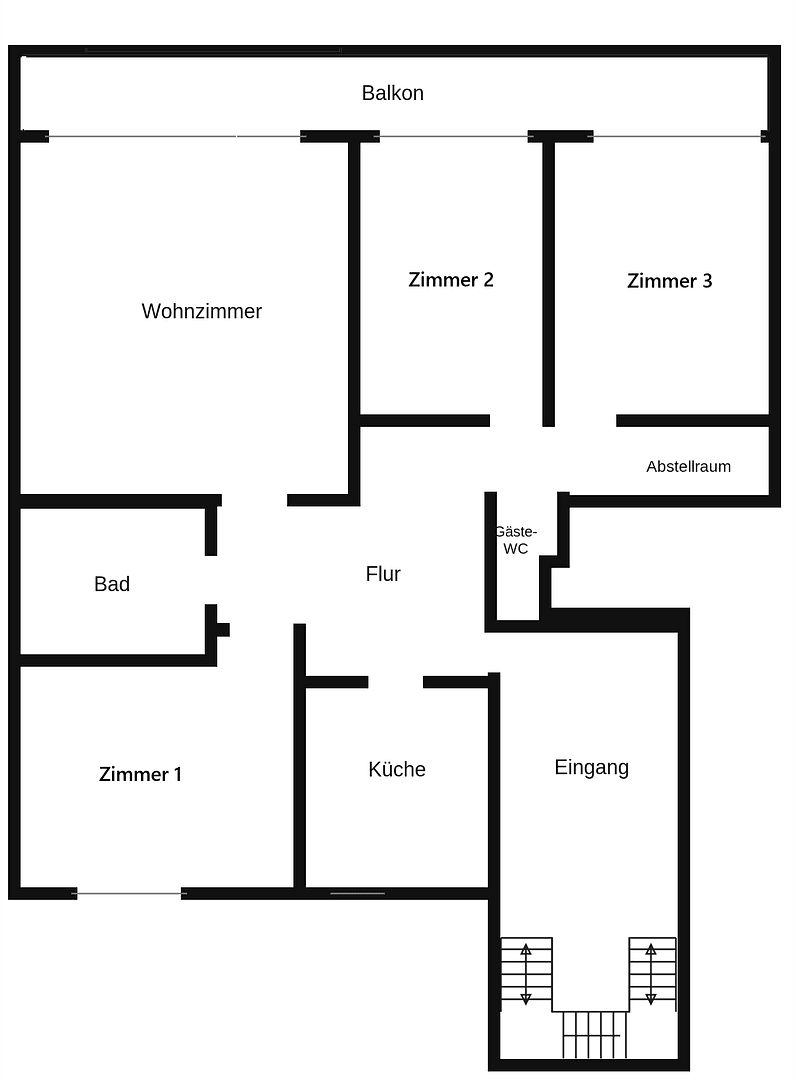Predaj bytu 4-izbový 90 m², Mindener Str. 24, Herford, Severné Porýnie - Westfálsko Predaj bytu 4-izbový 90 m², Mindener Str. 24, Herford, Severné Porýnie - Westfálsko