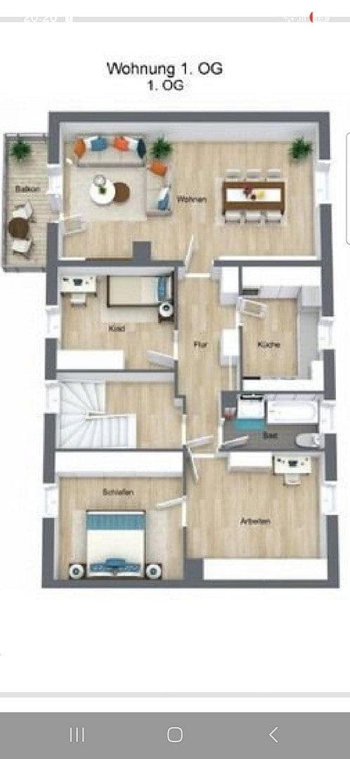 Predaj bytu 4-izbový 93 m², Rothmühlstraße 3, Bergrheinfeld, Bavorsko Predaj bytu 4-izbový 93 m², Rothmühlstraße 3, Bergrheinfeld, Bavorsko