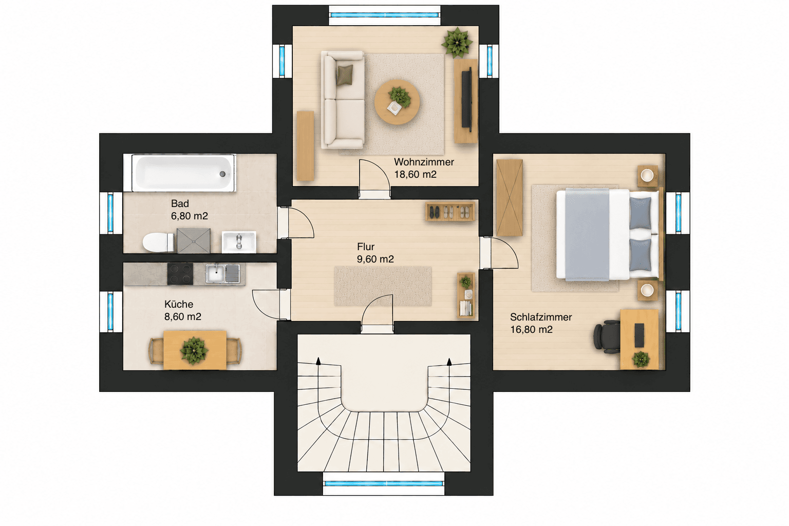Prenájom bytu 2-izbový 60 m², Berlin, Berlín Prenájom bytu 2-izbový 60 m², Berlin, Berlín