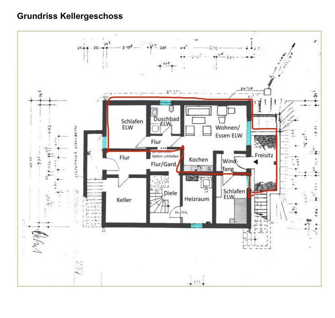 Prenájom bytu 2-izbový 50 m², Bad Kreuznach, Porýnie-Falcko Prenájom bytu 2-izbový 50 m², Bad Kreuznach, Porýnie-Falcko