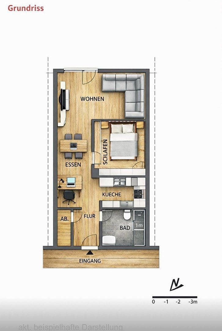 Prenájom bytu 2-izbový 65 m², Riesebusch 28, Bad Schwartau, Šlezvicko-Holštajnsko Prenájom bytu 2-izbový 65 m², Riesebusch 28, Bad Schwartau, Šlezvicko-Holštajnsko