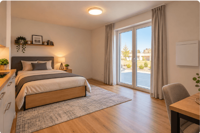 Prenájom bytu 1-izbový 28 m², Simmerlingweg 1, Passau, Bavorsko Prenájom bytu 1-izbový 28 m², Simmerlingweg 1, Passau, Bavorsko