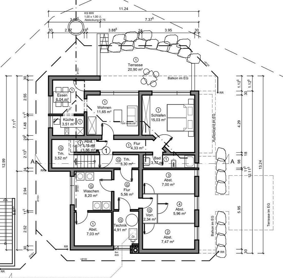 Prenájom bytu 2-izbový 56 m², Bad Mergentheim, Bádensko-Wurttembersko Prenájom bytu 2-izbový 56 m², Bad Mergentheim, Bádensko-Wurttembersko
