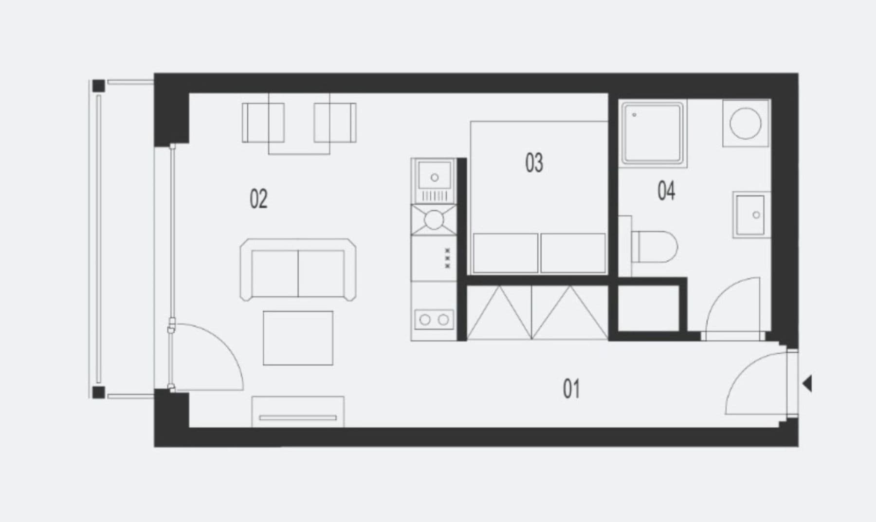 Predaj bytu 1-izbový 39 m², Krašovská, Plzeň, Plzeňský kraj Predaj bytu 1-izbový 39 m², Krašovská, Plzeň, Plzeňský kraj