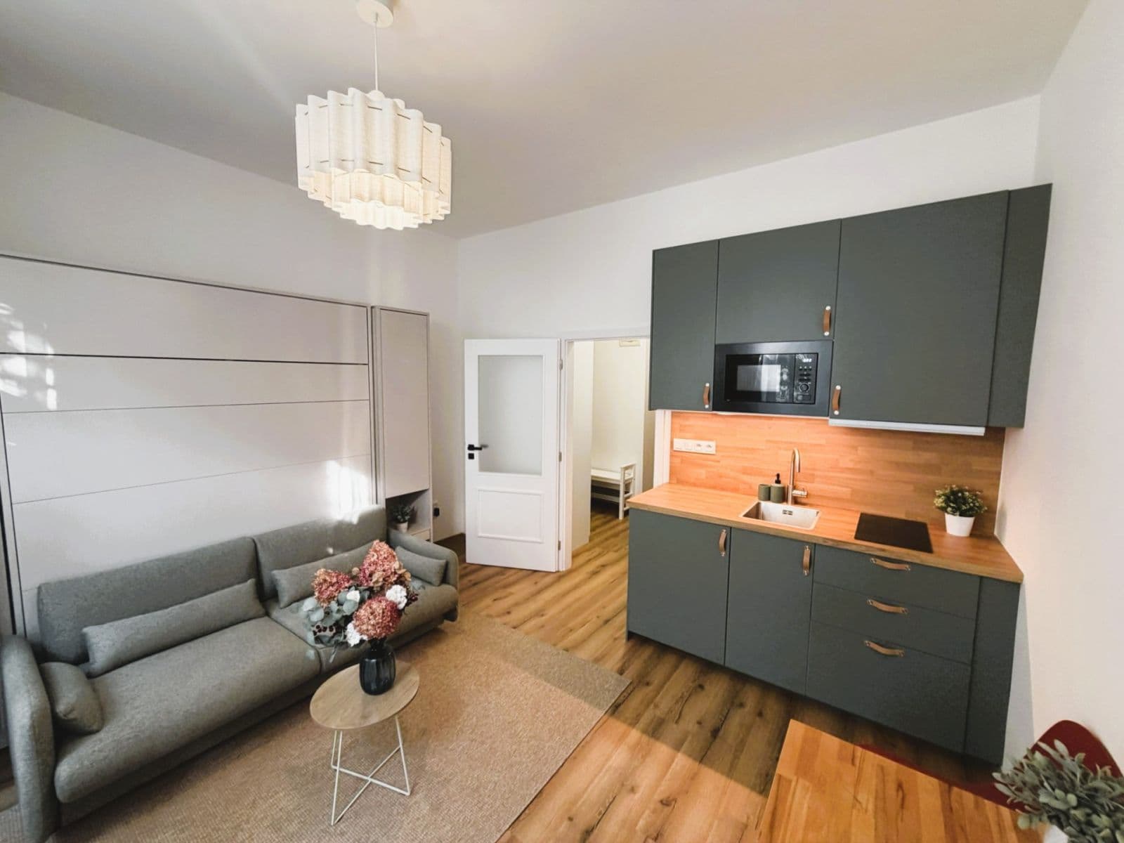Prenájom bytu 1-izbový 22 m², Perunova, Praha, Praha Prenájom bytu 1-izbový 22 m², Perunova, Praha, Praha