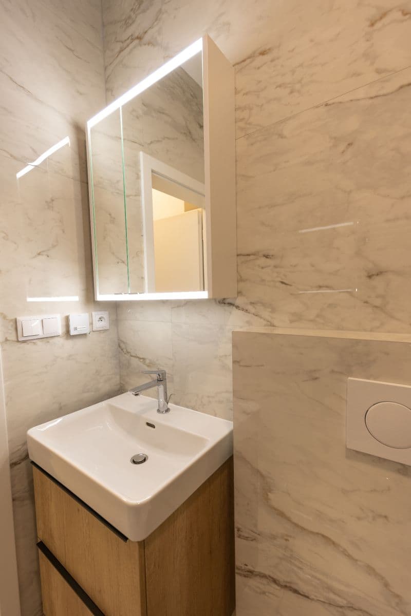 Prenájom bytu 1-izbový 28 m², Na Vrchu, Praha, Praha Prenájom bytu 1-izbový 28 m², Na Vrchu, Praha, Praha