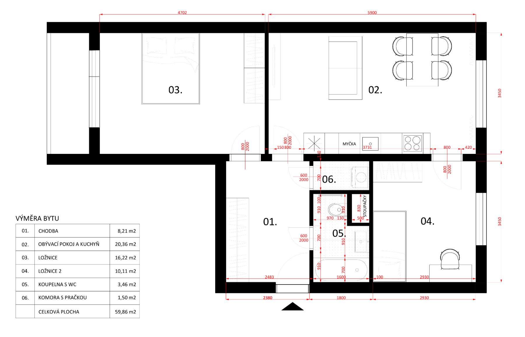 Predaj bytu 3-izbový 60 m², Stará Kysibelská, Karlovy Vary, Karlovarský kraj Predaj bytu 3-izbový 60 m², Stará Kysibelská, Karlovy Vary, Karlovarský kraj