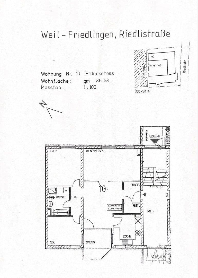 Predaj bytu 3-izbový 87 m², Weil am Rhein, Bádensko-Wurttembersko Predaj bytu 3-izbový 87 m², Weil am Rhein, Bádensko-Wurttembersko