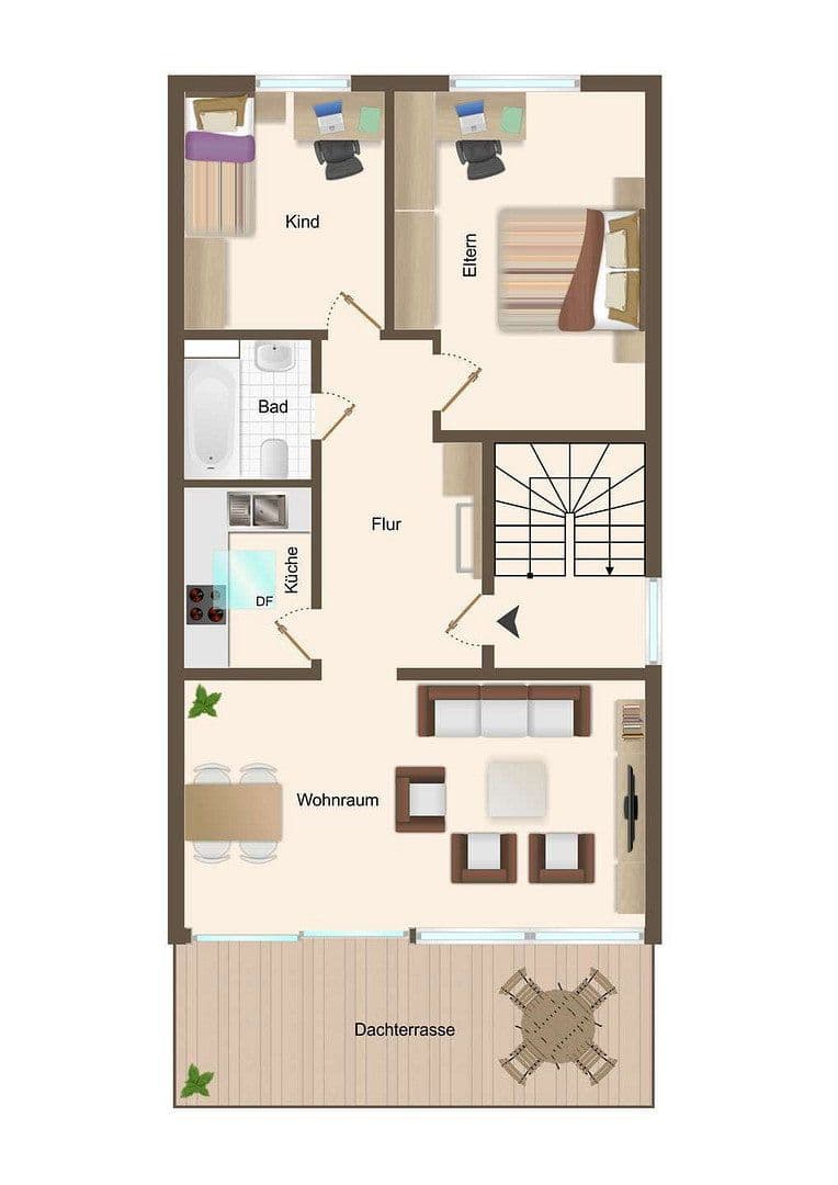 Prenájom bytu 3-izbový 71 m², Esslingen am Neckar, Bádensko-Wurttembersko Prenájom bytu 3-izbový 71 m², Esslingen am Neckar, Bádensko-Wurttembersko