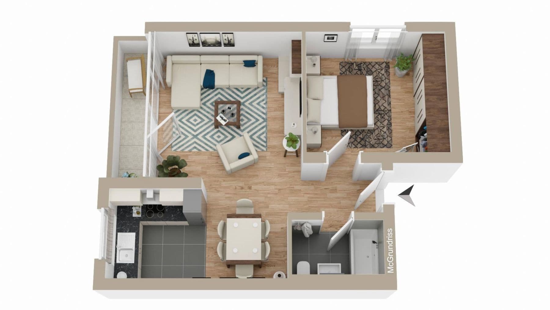 Prenájom bytu 2-izbový 53 m², Fliederweg 3, Köln-Widdersdorf, Severné Porýnie - Westfálsko Prenájom bytu 2-izbový 53 m², Fliederweg 3, Köln-Widdersdorf, Severné Porýnie - Westfálsko