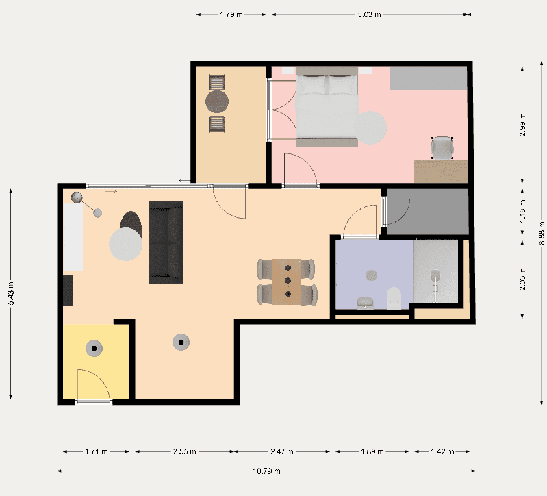 Prenájom bytu 2-izbový 61 m², Malmöer Straße 28, Berlin, Berlín Prenájom bytu 2-izbový 61 m², Malmöer Straße 28, Berlin, Berlín