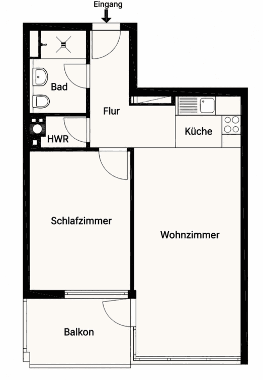 Prenájom bytu 2-izbový 60 m², Hamburg, Hamburg Prenájom bytu 2-izbový 60 m², Hamburg, Hamburg
