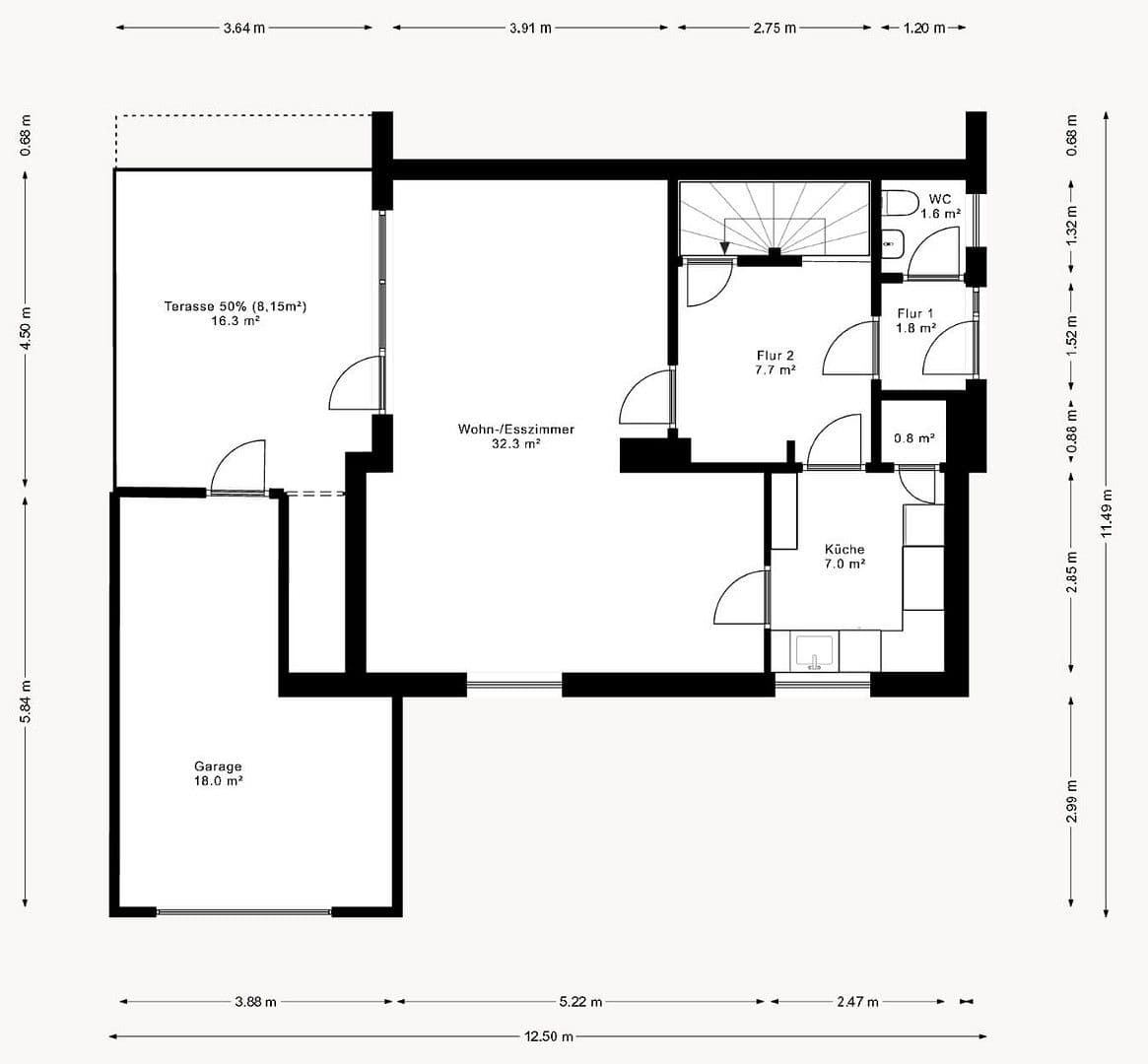 Prenájom domu 103 m², pozemok 50 m², Stade, Dolné Sasko Prenájom domu 103 m², pozemok 50 m², Stade, Dolné Sasko