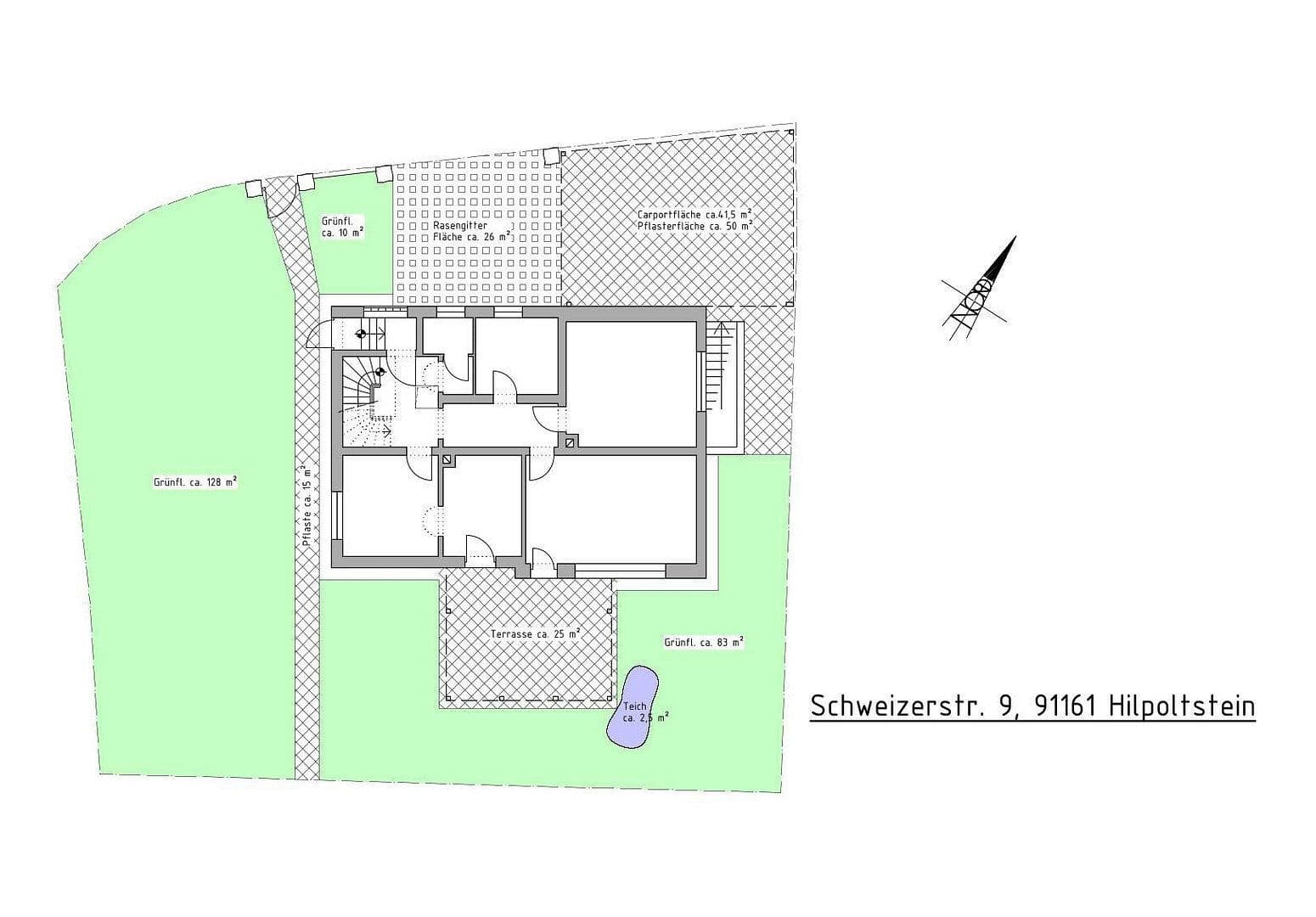 Prenájom domu 142 m², pozemok 470 m², Hilpoltstein, Bavorsko Prenájom domu 142 m², pozemok 470 m², Hilpoltstein, Bavorsko