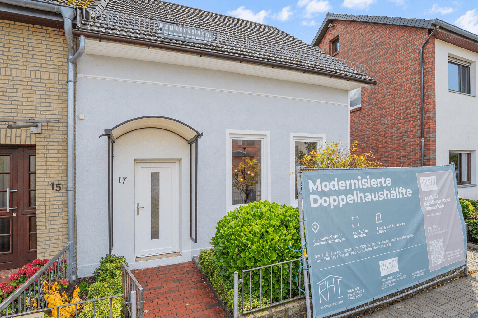 Predaj domu 137 m², pozemok 262 m², Bremen, Brémy Predaj domu 137 m², pozemok 262 m², Bremen, Brémy