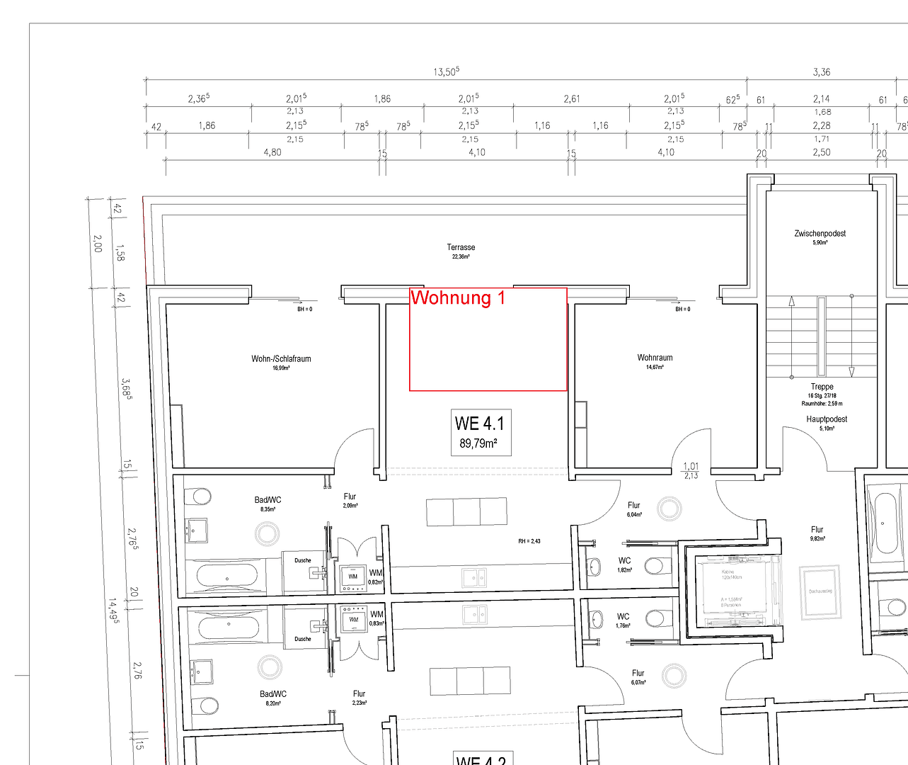 Prenájom bytu 3-izbový 90 m², Ferdinandstr. 16a, Frankfurt Oder, Brandenbursko Prenájom bytu 3-izbový 90 m², Ferdinandstr. 16a, Frankfurt Oder, Brandenbursko