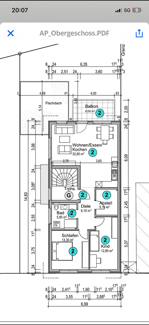 Prenájom bytu 3-izbový 79 m², Schillerstraße 32, Eislingen/Fils, Bádensko-Wurttembersko Prenájom bytu 3-izbový 79 m², Schillerstraße 32, Eislingen/Fils, Bádensko-Wurttembersko