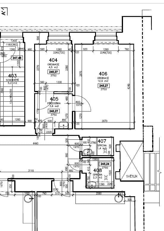 Prenájom nebytového priestoru 21 m², Sokolská, Praha, Praha Prenájom nebytového priestoru 21 m², Sokolská, Praha, Praha