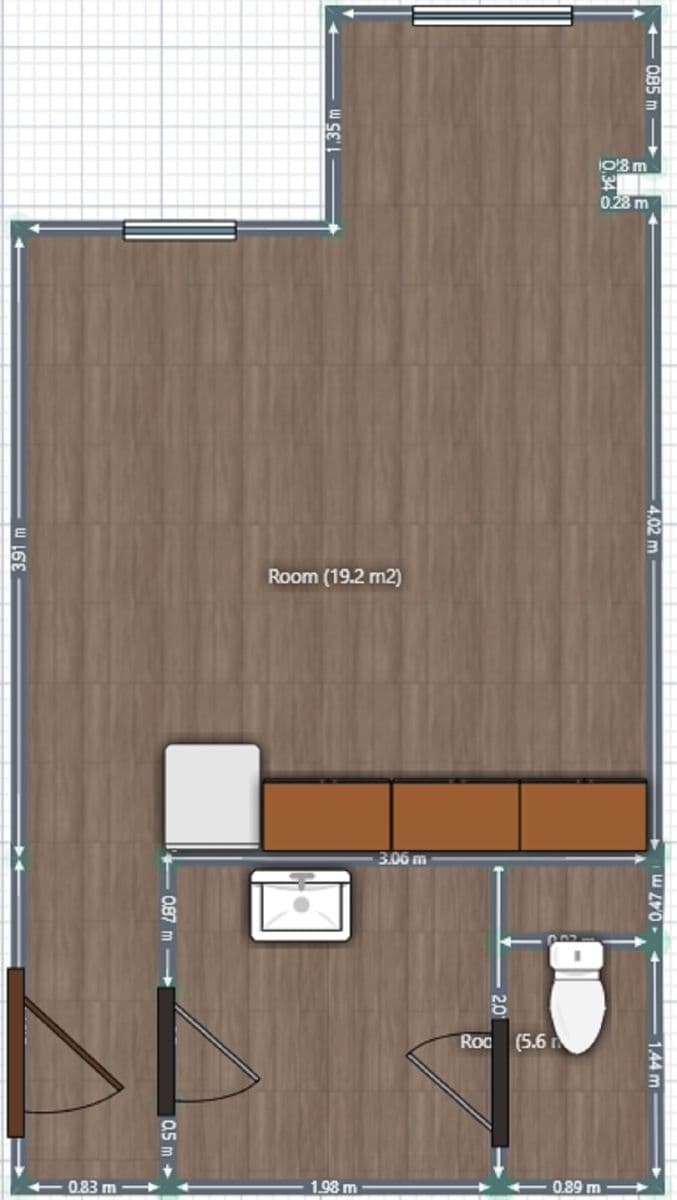 Prenájom bytu 1-izbový 25 m², Jílovská, Praha, Praha Prenájom bytu 1-izbový 25 m², Jílovská, Praha, Praha