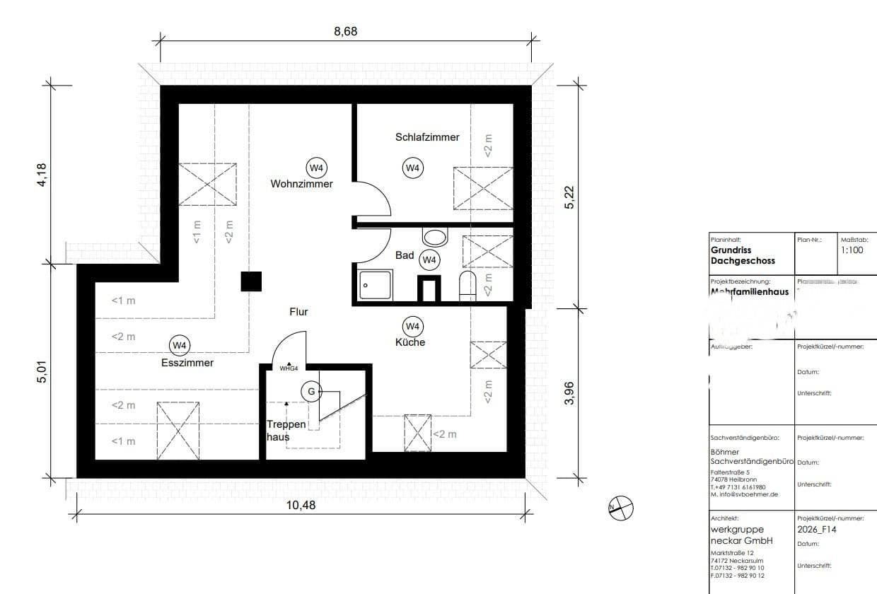 Predaj bytu 2-izbový 47 m², Friedrichstr. 123, Neckarsulm, Bádensko-Wurttembersko Predaj bytu 2-izbový 47 m², Friedrichstr. 123, Neckarsulm, Bádensko-Wurttembersko