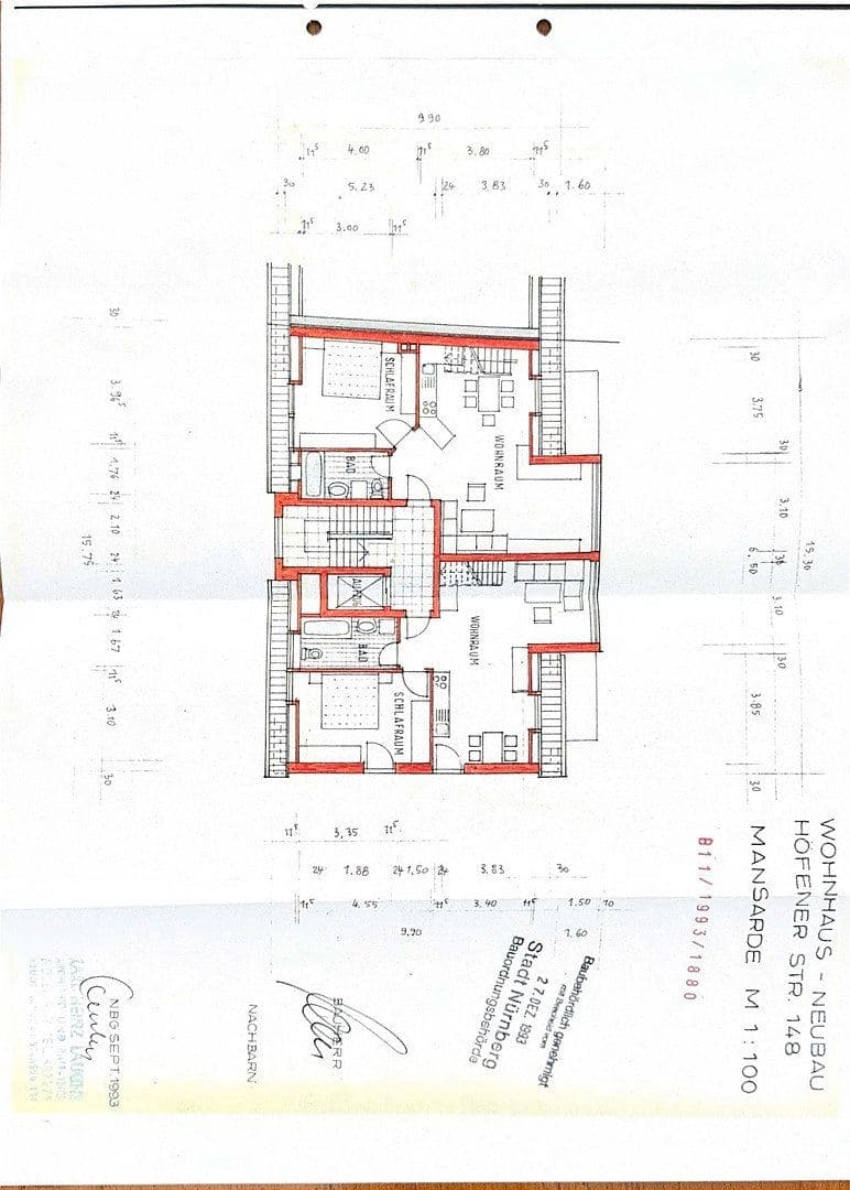 Prenájom bytu 2-izbový 60 m², Nürnberg, Bavorsko Prenájom bytu 2-izbový 60 m², Nürnberg, Bavorsko