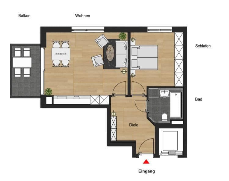Prenájom bytu 2-izbový 58 m², Kistlerhofstrasse 112b, München, Bavorsko Prenájom bytu 2-izbový 58 m², Kistlerhofstrasse 112b, München, Bavorsko