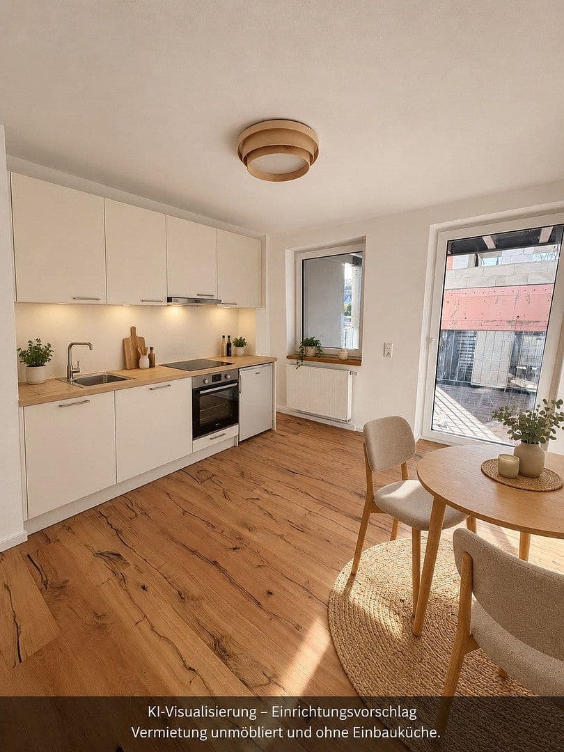 Prenájom bytu 2-izbový 45 m², Gerberstraße 17, Würzburg, Bavorsko Prenájom bytu 2-izbový 45 m², Gerberstraße 17, Würzburg, Bavorsko