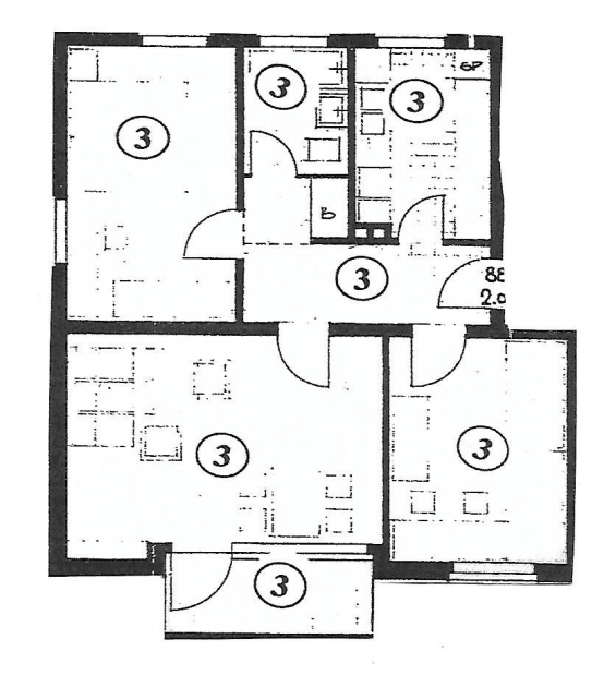 Prenájom bytu 3-izbový 67 m², Teichstr. 44, Stadthagen, Dolné Sasko Prenájom bytu 3-izbový 67 m², Teichstr. 44, Stadthagen, Dolné Sasko