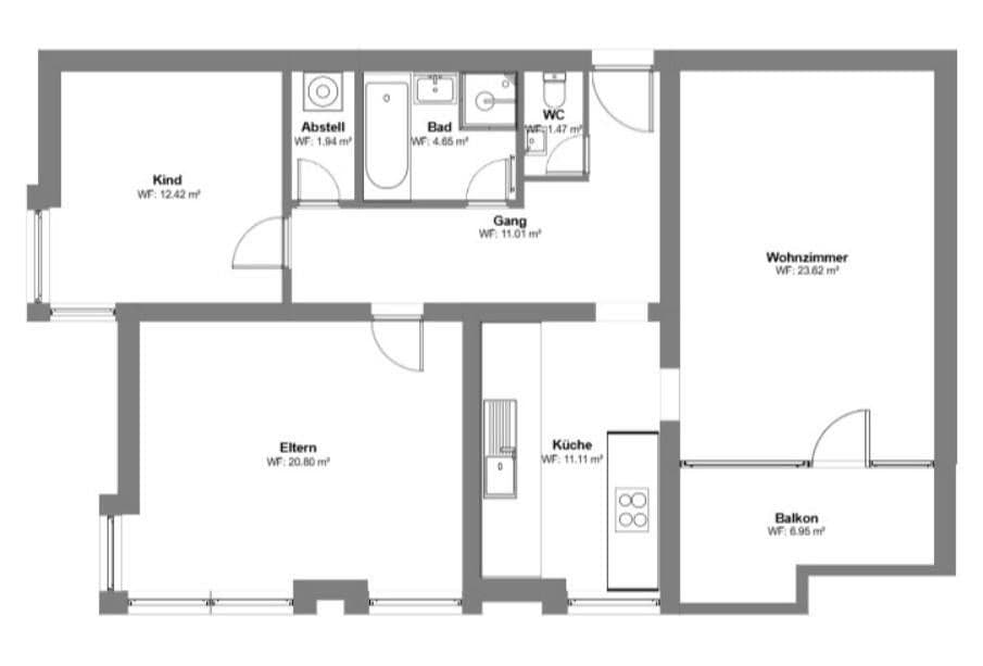 Predaj bytu 3-izbový 87 m², Hatlerstraße 71, Dornbirn, Vorarlbersko Predaj bytu 3-izbový 87 m², Hatlerstraße 71, Dornbirn, Vorarlbersko