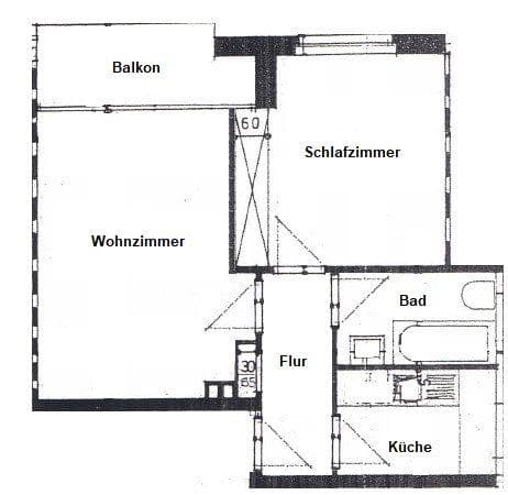 Prenájom bytu 2-izbový 50 m², Hamburg, Hamburg Prenájom bytu 2-izbový 50 m², Hamburg, Hamburg
