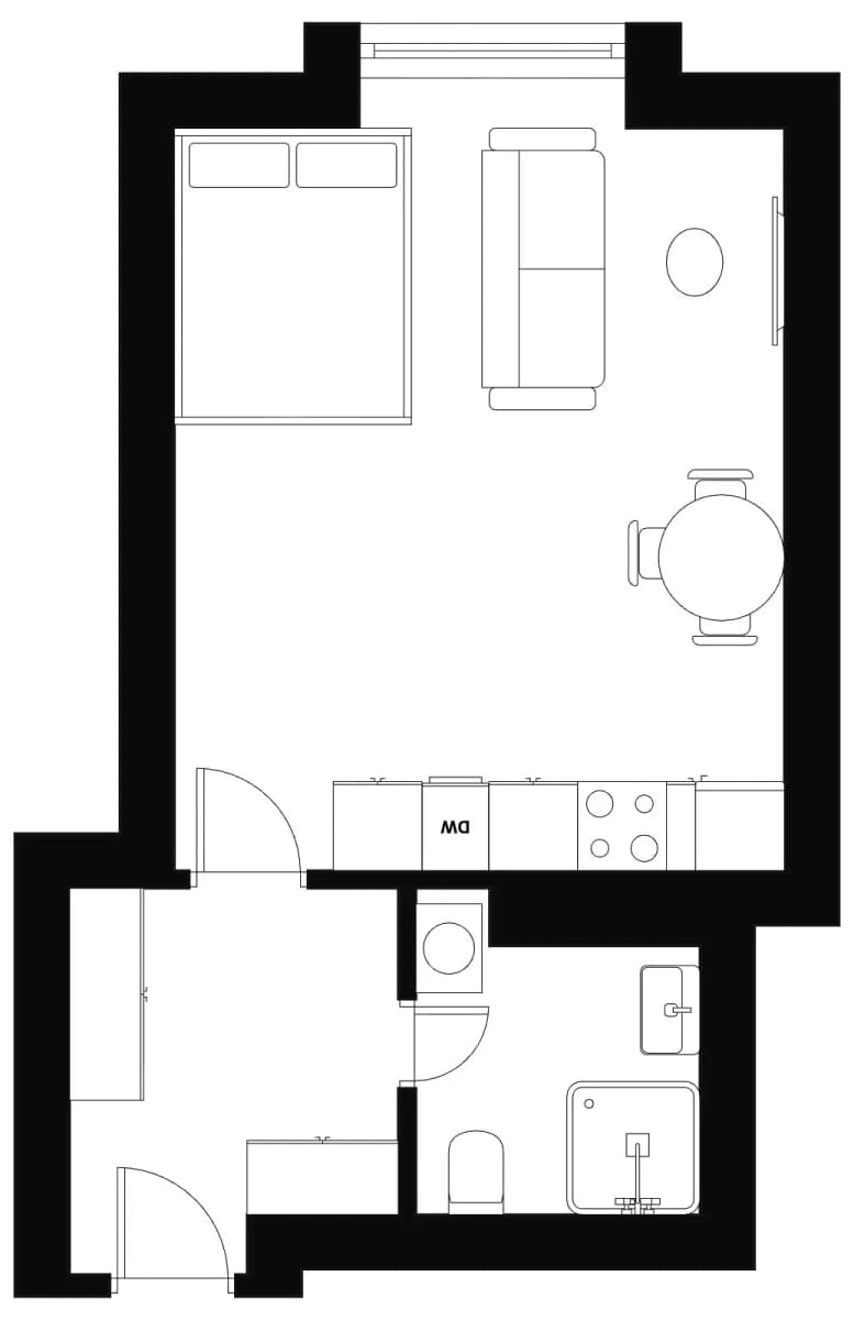 Predaj bytu 1-izbový 30 m², Brtnická, Praha, Praha Predaj bytu 1-izbový 30 m², Brtnická, Praha, Praha