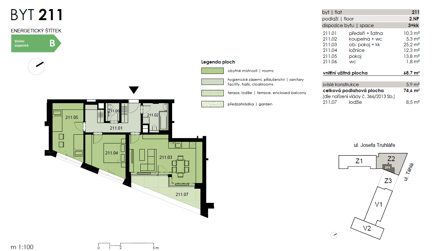 Prenájom bytu 3-izbový 69 m², Josefa Truhláře, Brandýs nad Labem-Stará Boleslav, Středočeský kraj Prenájom bytu 3-izbový 69 m², Josefa Truhláře, Brandýs nad Labem-Stará Boleslav, Středočeský kraj