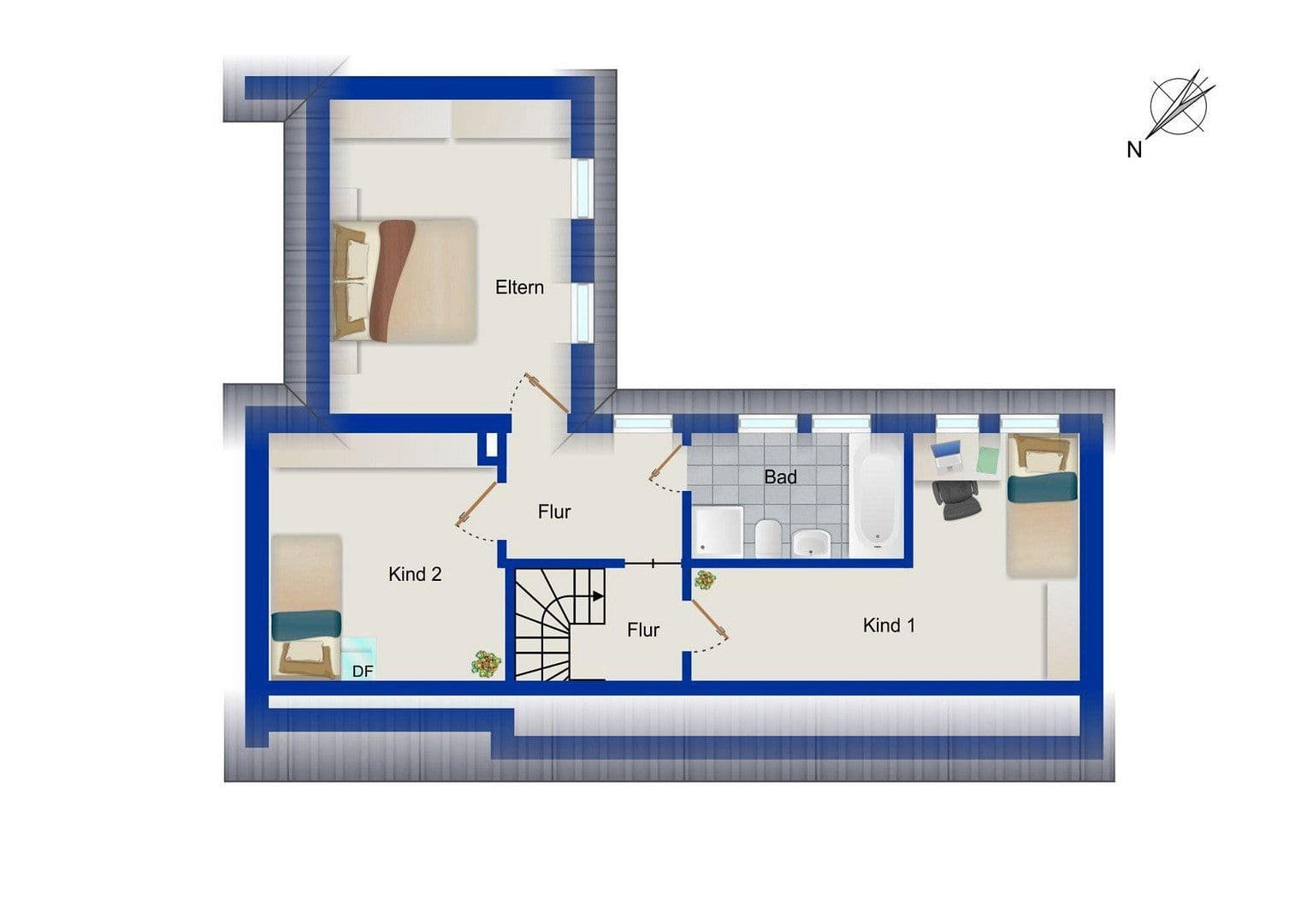 Prenájom domu 127 m², pozemok 126 m², Katenstücken 9a, Bad Schwartau, Šlezvicko-Holštajnsko Prenájom domu 127 m², pozemok 126 m², Katenstücken 9a, Bad Schwartau, Šlezvicko-Holštajnsko