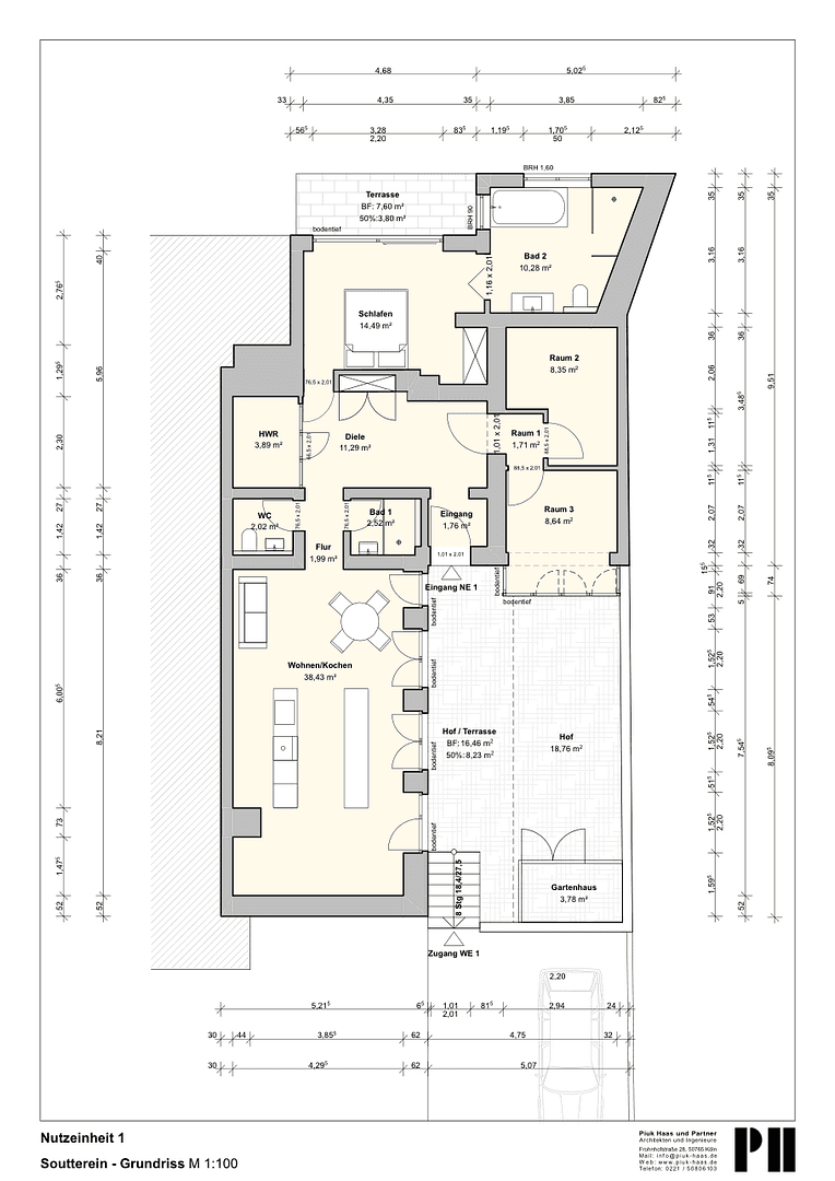 Predaj bytu 2-izbový 99 m², Belfortstrasse 8, Köln, Severné Porýnie - Westfálsko Predaj bytu 2-izbový 99 m², Belfortstrasse 8, Köln, Severné Porýnie - Westfálsko