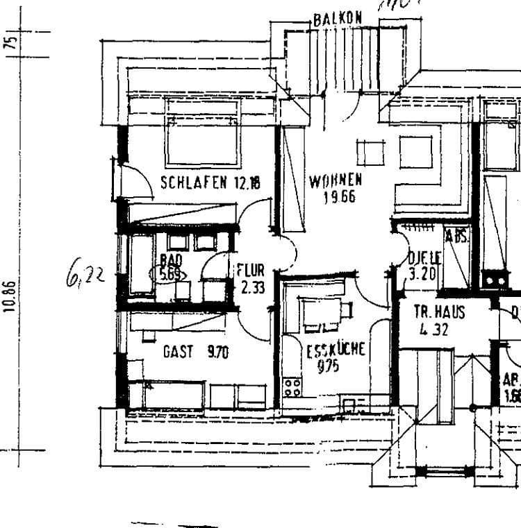Prenájom bytu 3-izbový 64 m², Schlegelstr. 16, Schwandorf, Bavorsko Prenájom bytu 3-izbový 64 m², Schlegelstr. 16, Schwandorf, Bavorsko