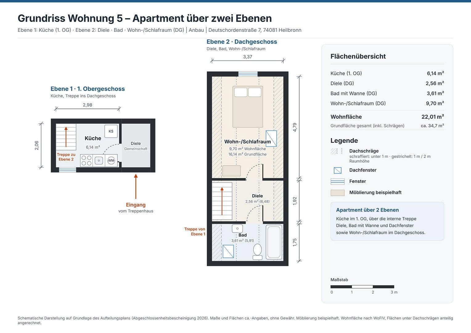 Predaj bytu 5-izbový 90 m², Heilbronn, Bádensko-Wurttembersko Predaj bytu 5-izbový 90 m², Heilbronn, Bádensko-Wurttembersko