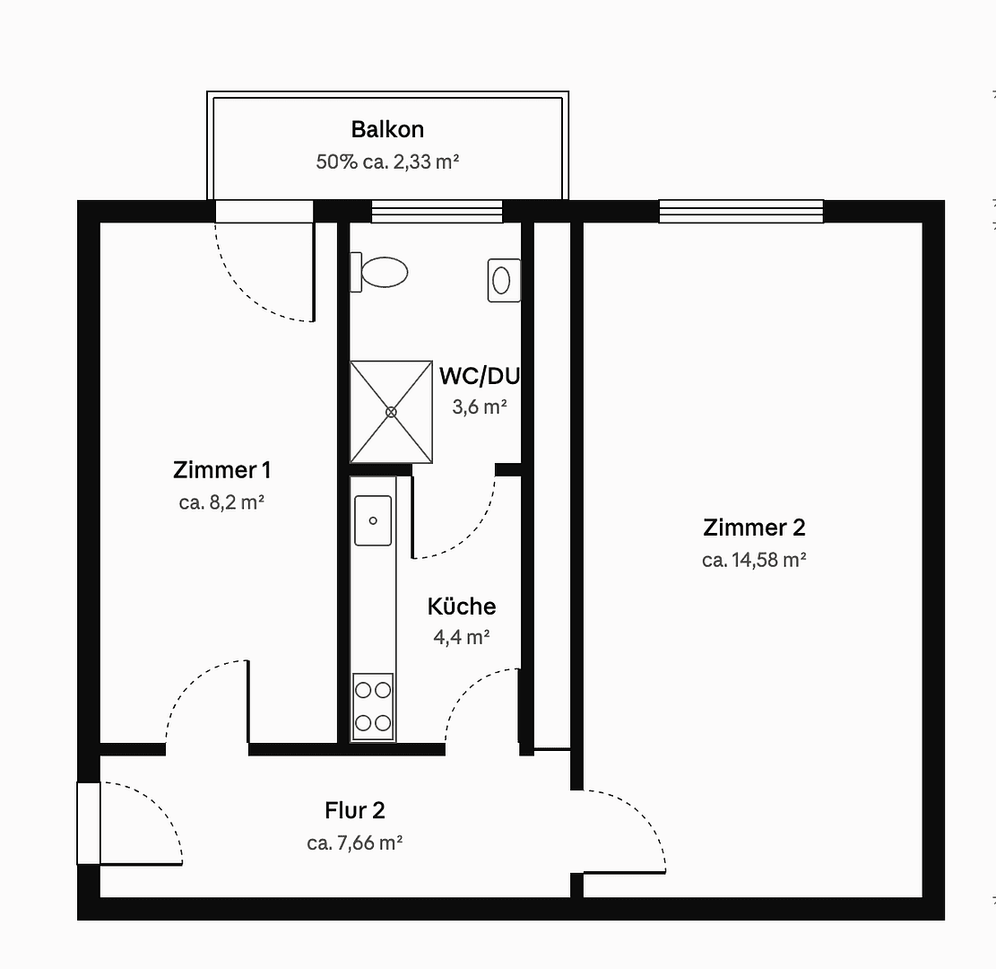 Predaj bytu 1-izbový 41 m², Lößnigerstraße 50, Leipzig, Sasko Predaj bytu 1-izbový 41 m², Lößnigerstraße 50, Leipzig, Sasko