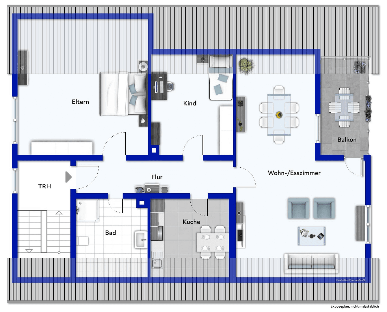 Prenájom bytu 3-izbový 72 m², Aalen, Bádensko-Wurttembersko Prenájom bytu 3-izbový 72 m², Aalen, Bádensko-Wurttembersko