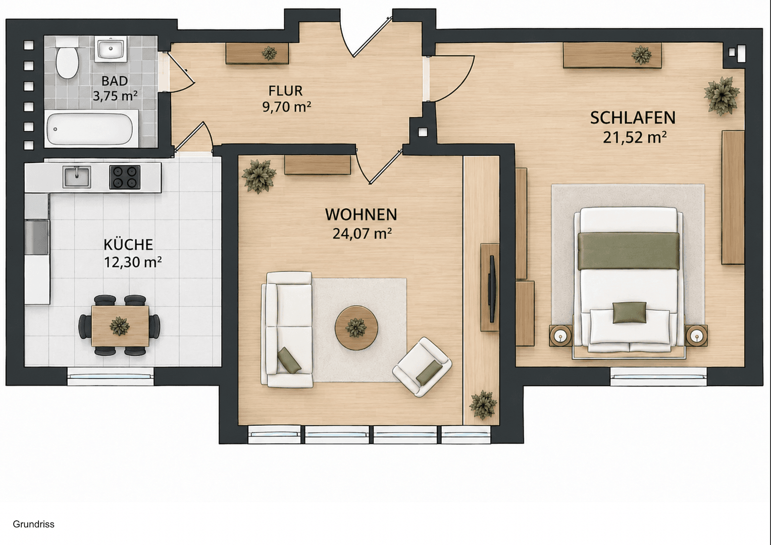 Predaj bytu 2-izbový 72 m², Roonstraße, Hannover, Dolné Sasko Predaj bytu 2-izbový 72 m², Roonstraße, Hannover, Dolné Sasko